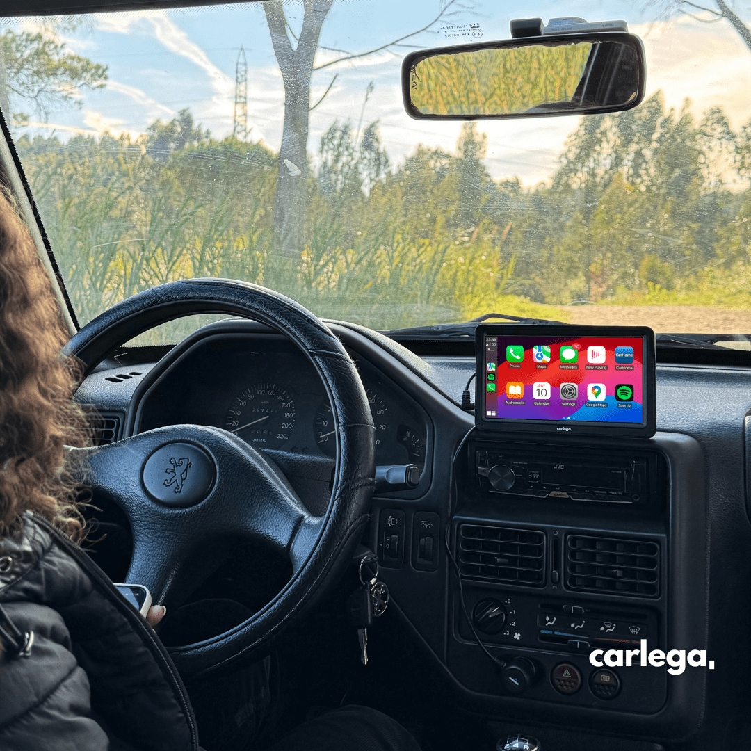 carlega CarPlay/AndroidAuto Portátil 