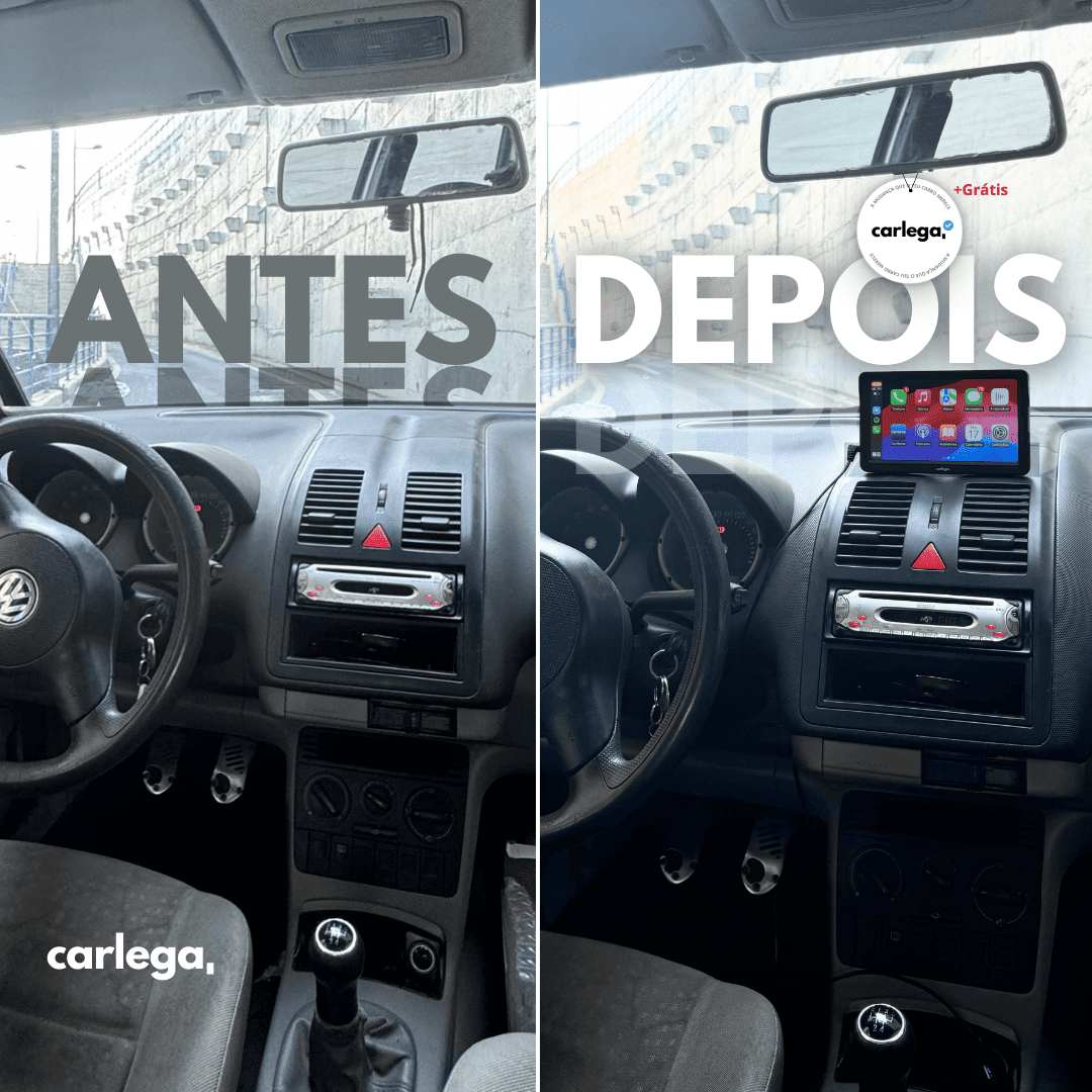 carlega CarPlay/AndroidAuto Portátil 