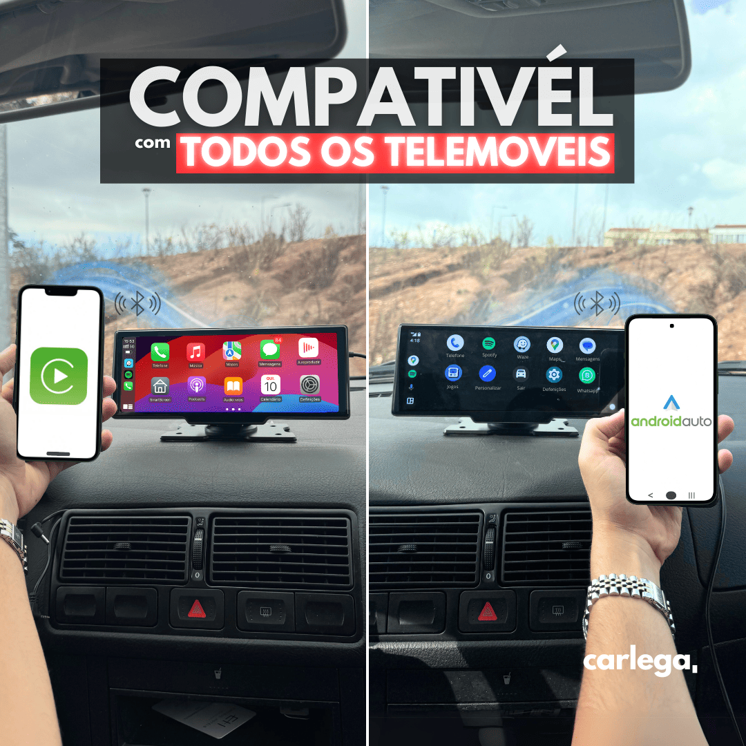 carlega Pro CarPlay/AndroidAuto Portátil