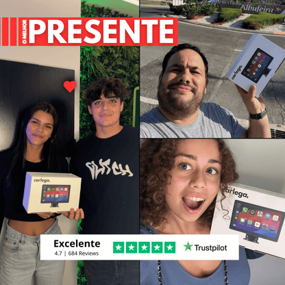 carlega CarPlay/AndroidAuto Portátil 